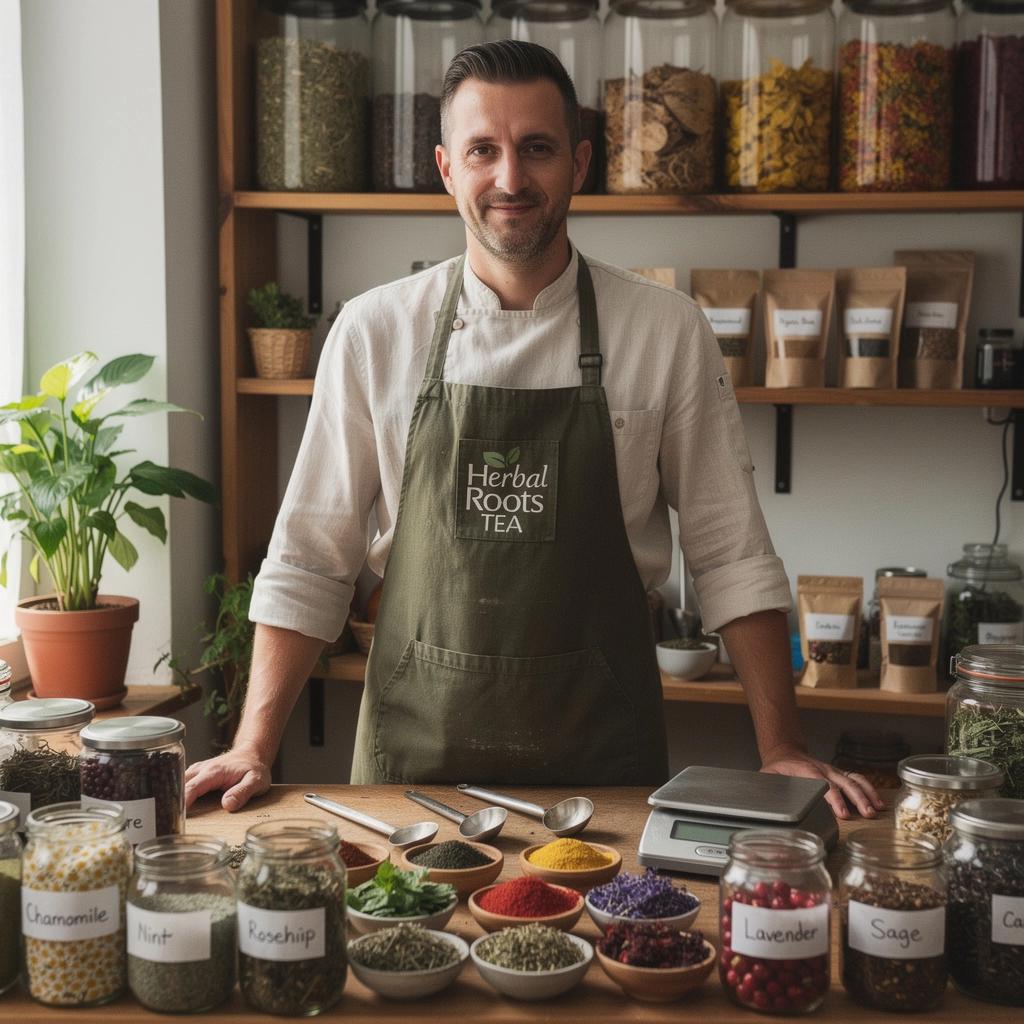 Mirisna šalica crnog čaja s limunom i medom na drvenom stolu.